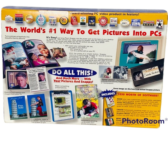 New in Box Vintage Snappy Video Snapshot 2.0 software Unit,Software,Manual - Picture 2 of 11